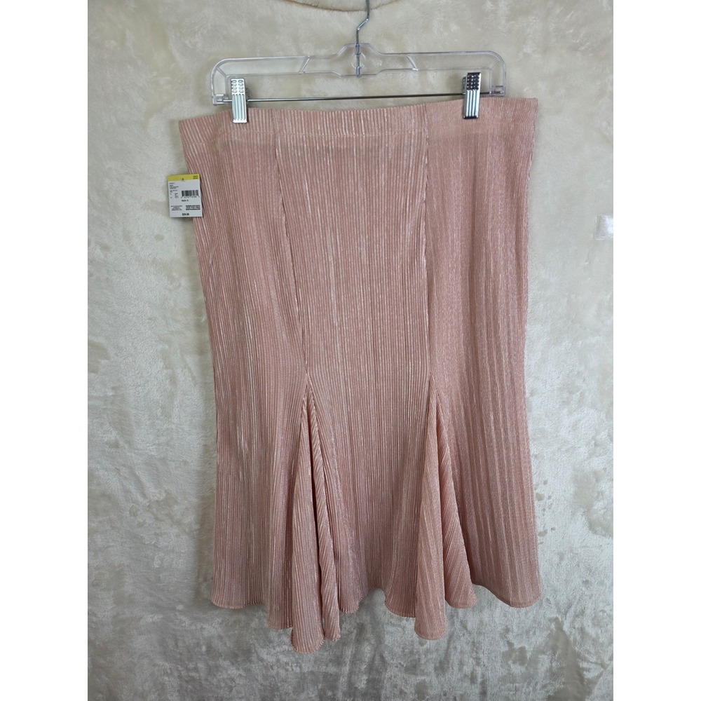 Simply‎ Styled Plisse Swing Skirt Evening Sand Pink XL S22225SS-HT-I